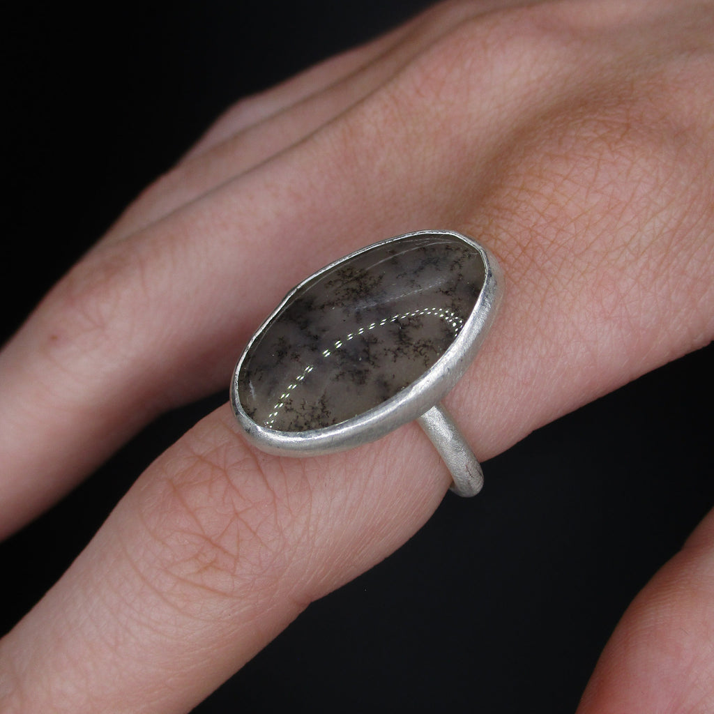 brown patterned ring