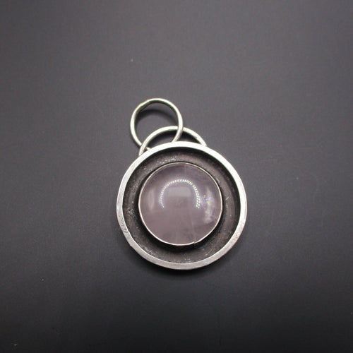 pink shadowbox pendant
