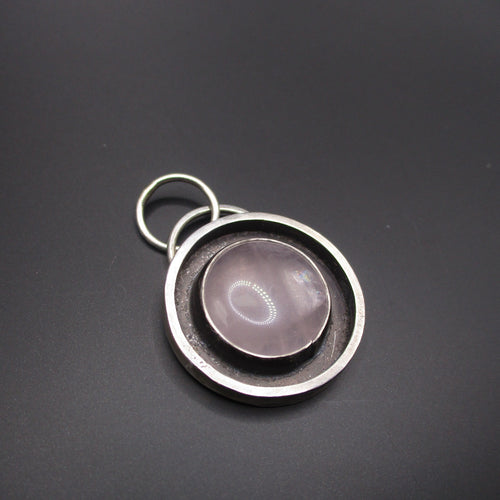 pink shadowbox pendant